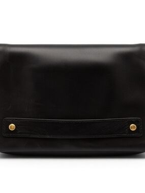 Vintage Madewell Black Leather Crossbody Bag – Made in Italy Compact & Timeless